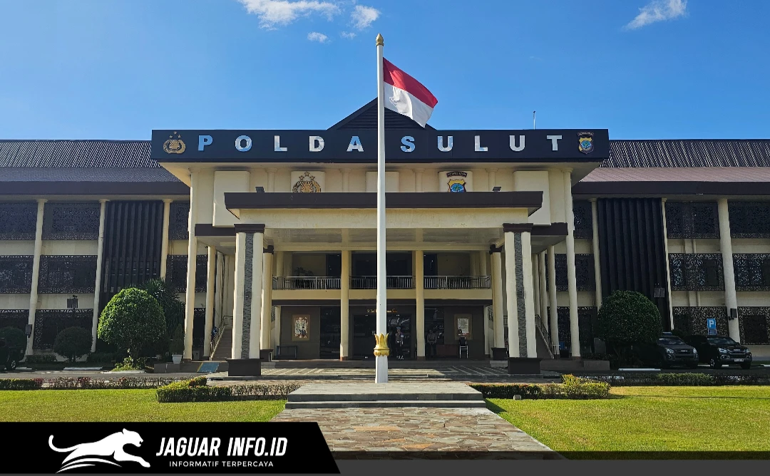 Gedung Markas Kepolisian Daerah (Mapolda) Sulawesi Utara (Sulut) tempat dilaporkannya kasus dugaan penipuan dan penggelapan sertifikat warisan.