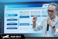 Layar presentasi yang menampilkan data fundamental mengenai ketahanan ekonomi, 21/07/26.