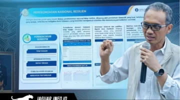 Layar presentasi yang menampilkan data fundamental mengenai ketahanan ekonomi, 21/07/26.