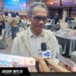 Kepala KPw BI Provinsi Sulut, Joko Supratikto, saat diwawancarai oleh awak media.