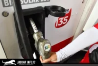 Ilustrasi stasiun pengisian bahan bakar umum (SPBU) Pertamina yang kini melayani penyaluran Biosolar B50 bagi masyarakat di wilayah Sulawesi.