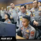 Suasana kegiatan asistensi dan supervisi Tim Stamaops Polri di Aula Tribrata secara umum.