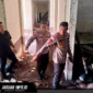 Kapolres Sitaro AKBP Ronald Andry Mauboy saat tinjauan langsung di sejumlah ruangan Gedung Mapolres Sitaro pada Selasa, 28/07/26.