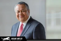 Potret Perry Warjiyo yang resmi mengundurkan diri dari jabatannya sebagai Gubernur Bank Indonesia (BI). Foto : Blomberg.com