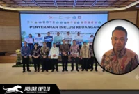 Suasana Rapat Koordinasi Wilayah TPAKD se-Provinsi Sulawesi Utara dan Gorontalo yang melibatkan pemerintah daerah dan industri keuangan.