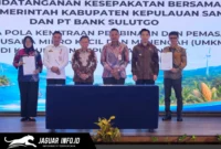 Suasana Rapat Koordinasi Wilayah TPAKD Provinsi Sulawesi Utara dan Gorontalo.