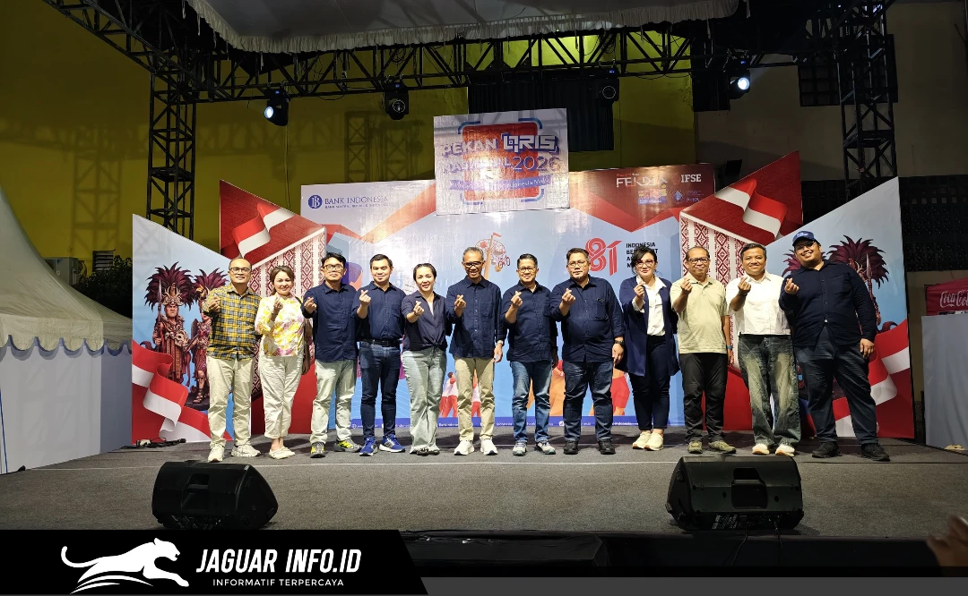 Puncak Pekan QRIS Nasional Sulut 2026 sukses terselenggara bersamaan dengan Festival Kuliner Kemerdekaan. 