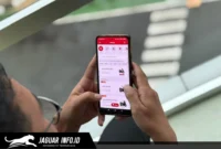 Tangkapan layar antarmuka Aplikasi Daya Auto di ponsel pintar, menampilkan fitur pengingat jadwal servis dan layanan booking online bagi pengguna sepeda motor Honda.