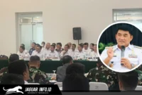 Gubernur Sulawesi Utara, Yulius Selvanus, memberikan arahan terkait langkah antisipasi dan pencegahan kebakaran hutan dan lahan (Karhutla) kepada Forkopimda di Rumah Dinas Gubernur Sulut, 26/08/26.