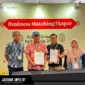 Foto bersama para pelaku UMKM Sulawesi Utara dengan ekspresi gembira dan bangga seusai rangkaian pameran Karya Kreatif Indonesia (KKI) 2026 di JICC Jakarta (23/08/26).