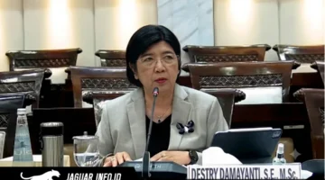 Suasana rapat kerja Komisi XI DPR RI di Kompleks Parlemen, Senayan, Jakarta, saat menetapkan jajaran pimpinan Bank Indonesia periode 2026-2031.