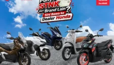 Flyer promo motor Honda terkait program penawaran spesial Repeat Order & Trade In dari PT Daya Adicipta Wisesa. (Foto: Dok. DAW)