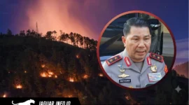 Potret ilustrasi ancaman Kebakaran Hutan dan Lahan (Karhutla) akibat cuaca panas El Nino