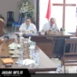 Suasana pertemuan atau rapat koordinasi pelaksanaan kegiatan secara umum.