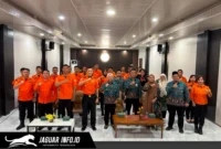 Foto Bersama pimpinan Basarnas Sulut dan Universitas Muhammadiyah Manado (UMMA) usai penandatanganan Nota Kesepahaman.
