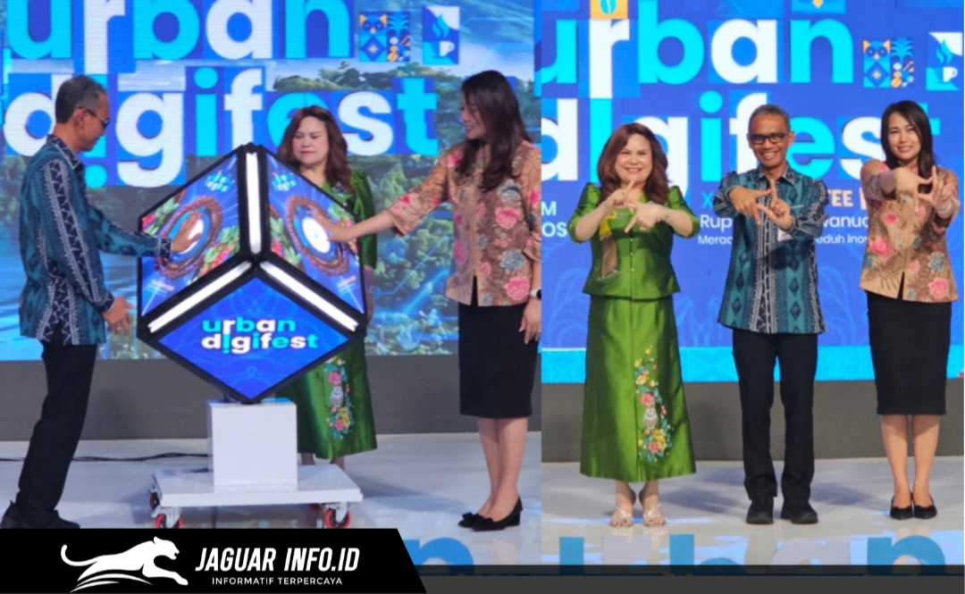 Suasana soft opening Urban Digifest 2026 di Atrium Manado Town Square.