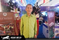 Stand pameran Rumah Budaya Nusantara (RBN) Wale Ma'zani dalam ajang Urban Digifest 2026 yang digelar oleh KPw BI Sulut di Manado Town Square 3, Sabtu (15/08/26).