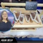 Pelaku UMKM bidang dessert, Zaneta Kirojan, berada di stan miliknya saat mengikuti pameran Urban Digifest 2026 di Manado Town Square, 16/08/26.