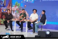 Jeo Palar, Sulut Coffee Festival Director, saat menjadi narasumber dalam Talk Show dan Workshop Manual Brew pada rangkaian Urban Digifest 2026 di Mantos 3, Minggu (16/08/26).