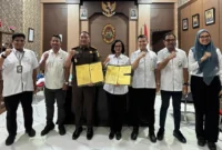 Penandatanganan Perjanjian Kerja Sama antara BPJS Ketenagakerjaan Manado Konsol dan pihak Kejaksaan.