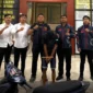 Barang bukti satu unit sepeda motor Honda Beat yang diamankan Polres Minahasa Tenggara dari tangan pelaku curanmor, 18/09/26.