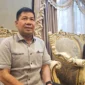 Ketua Panitia Pelaksana Recky Langie memberikan keterangan pers serta wawancara bersama media mengenai kesiapan penuh pelaksanaan sidang sinode istimewa.