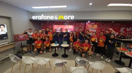 Sambut erafone Run Manado 2026 di Manado Convention Center pada 31/10/26! Rayakan tiga dekade erafone dengan ikuti lomba lari dan raih hadiah ratusan juta.