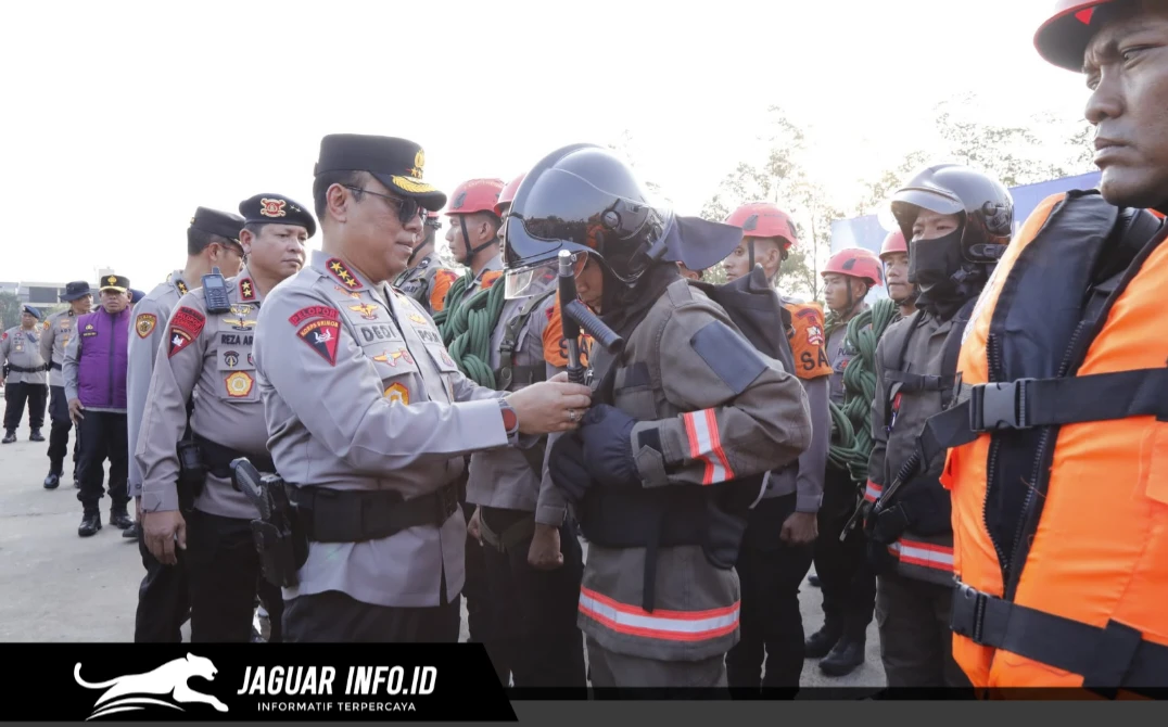 Wakapolri Komjen Pol. Dedi Prasetyo saat memberikan arahan dalam apel gelar pasukan kesiapan menghadapi bencana dan konflik sosial di Cikeas, Jawa Barat, Senin (07/09/2026). (Foto: Ilustrasi/Dok. Polri)