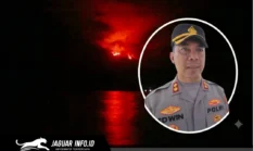 Kebakaran Gunung Awu Sangihe Masih Berkobar, Tim Gabungan TNI-Polri dan Warga Terus Berjibaku