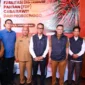 Jemmy Ringkuangan bersama jajaran TPID Sulut dalam kegiatan Fasilitasi Distribusi Pangan (FDP) di Pasar Bersehati, Manado, 15/08/26.
