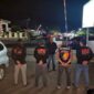 Tim URC Polres Kotamobagu melaksanakan apel persiapan sebelum memulai patroli rutin dan penertiban keributan di Kelurahan Sinindian pada 19/09/26.