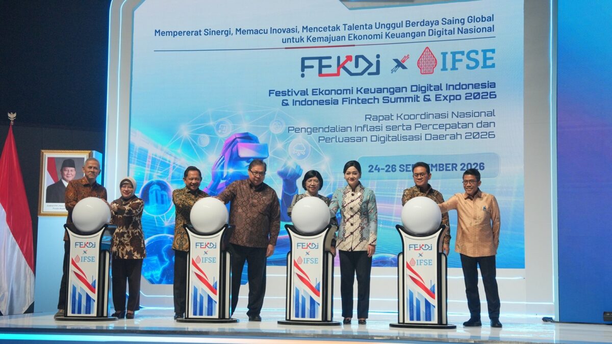Peluncuran Indonesia Travel Pack pada ajang FEKDI x IFSE 2026 di Jakarta International Convention Center (JICC) pada 26/09/26.