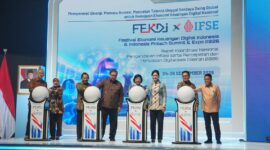 Peluncuran Indonesia Travel Pack pada ajang FEKDI x IFSE 2026 di Jakarta International Convention Center (JICC) pada 26/09/26.