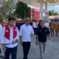 Petugas gabungan Pertamina Patra Niaga Regional Sulawesi, Polres Tomohon, dan Bapenda Tomohon saat melakukan pengecekan penyaluran BBM bersubsidi di SPBU Kota Tomohon, Senin (28/09/26).