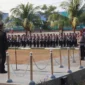 Kapolda Sulut Irjen Pol Yudo Hermanto memimpin langsung jalannya upacara Hari Kesaktian Pancasila di Lapangan Presisi Mapolda Sulut, Kamis (01/10/26).