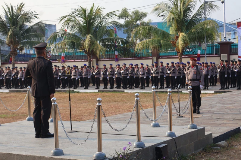 Kapolda Sulut Irjen Pol Yudo Hermanto memimpin langsung jalannya upacara Hari Kesaktian Pancasila di Lapangan Presisi Mapolda Sulut, Kamis (01/10/26).