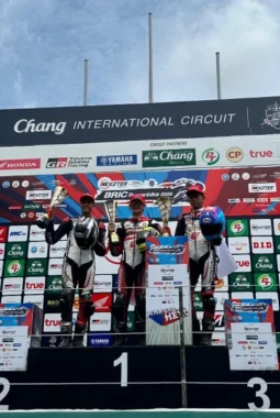 Resky Yusuf Hermawan Raih Double Podium di Thailand Talent Cup 2026