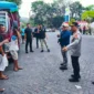 Kapolda Sulawesi Utara Irjen Pol Yudo Hermanto saat memantau antrean dan pengamanan pengisian BBM di sejumlah SPBU di Kota Manado.