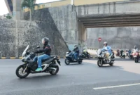 Torang Honda mengajak pengendara sepeda motor menerapkan #Cari_Aman dan mengutamakan keselamatan dalam berbagai kondisi cuaca.