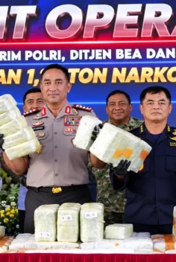 Kapolri Ungkap Penyelundupan 1,16 Ton Ketamin di Sumut, Kapal Diduga Matikan Sinyal Pelacak