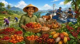 BPS Sulawesi Utara mencatat Nilai Tukar Petani (NTP) Sulut September 2026 naik 1,20 persen menjadi 128,32. Simak laporan lengkap kenaikan hortikultura dan NTUP di sini.