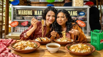 The People’s Cafe menghadirkan Nasi Mie Wiken dan Ketoprak Mie Wiken yang terinspirasi dari film Empat Musim Pertiwi.