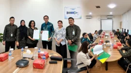 BPJS Ketenagakerjaan Manado dan RSIA Kirana Manado menandatangani kerja sama PLKK untuk memperkuat layanan kesehatan bagi pekerja.