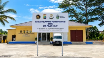 Operasional SPPG Polda Sulut di SPN dihentikan sementara mulai 8 Oktober 2026 karena keterlambatan pencairan dana dari BGN.