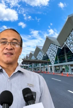 GM Bandara Sam Ratulangi Manado Imbau Warga Waspadai Kebakaran Rumput Kering