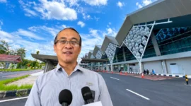 GM Bandara Sam Ratulangi Manado Radityo Ari Purwoko mengimbau warga mewaspadai kebakaran rumput kering dan menghindari berbagai sumber api