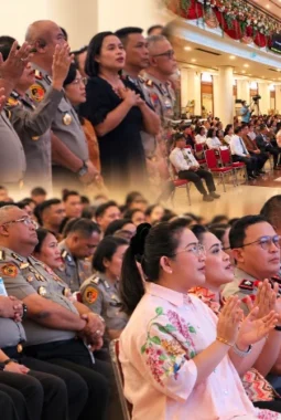 Wakapolda Sulut Hadiri Ibadah Minggu Kasih di GPdI Samrat, Perkuat Kedekatan dengan Masyarakat