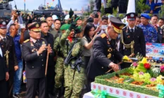 Kapolda Sulut Irjen Pol Yudo Hermanto Hadiri Upacara HUT ke-81 TNI di Lanudal
