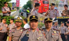 Kapolda dan Wakapolda Sulut Turun Langsung Atur Lalu Lintas di Manado, Pastikan Aktivitas Warga Lancar