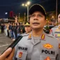 Kapolresta Manado Kombes Pol Irham Halid memimpin apel Team Opsnal URC di halaman Mapolresta Manado.